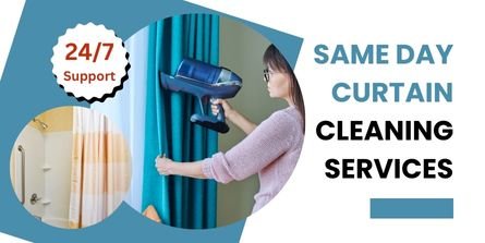 Emergency and Same Day Curtain Cleaning: